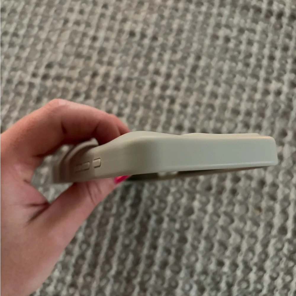 RHODE Silicone Phone Case with Grip Strap - Light Gray